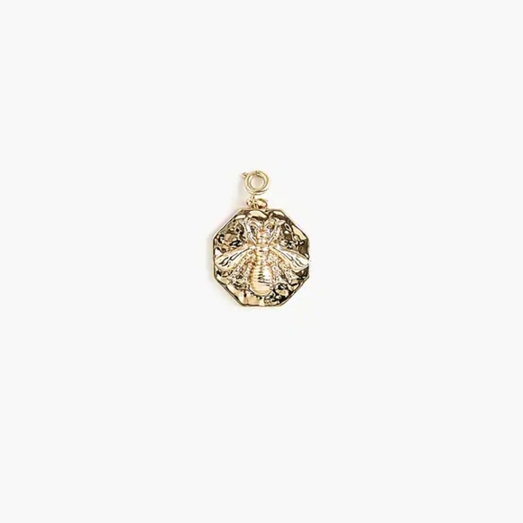 J. Crew Gold Bee Pendant - Picture 3 of 4